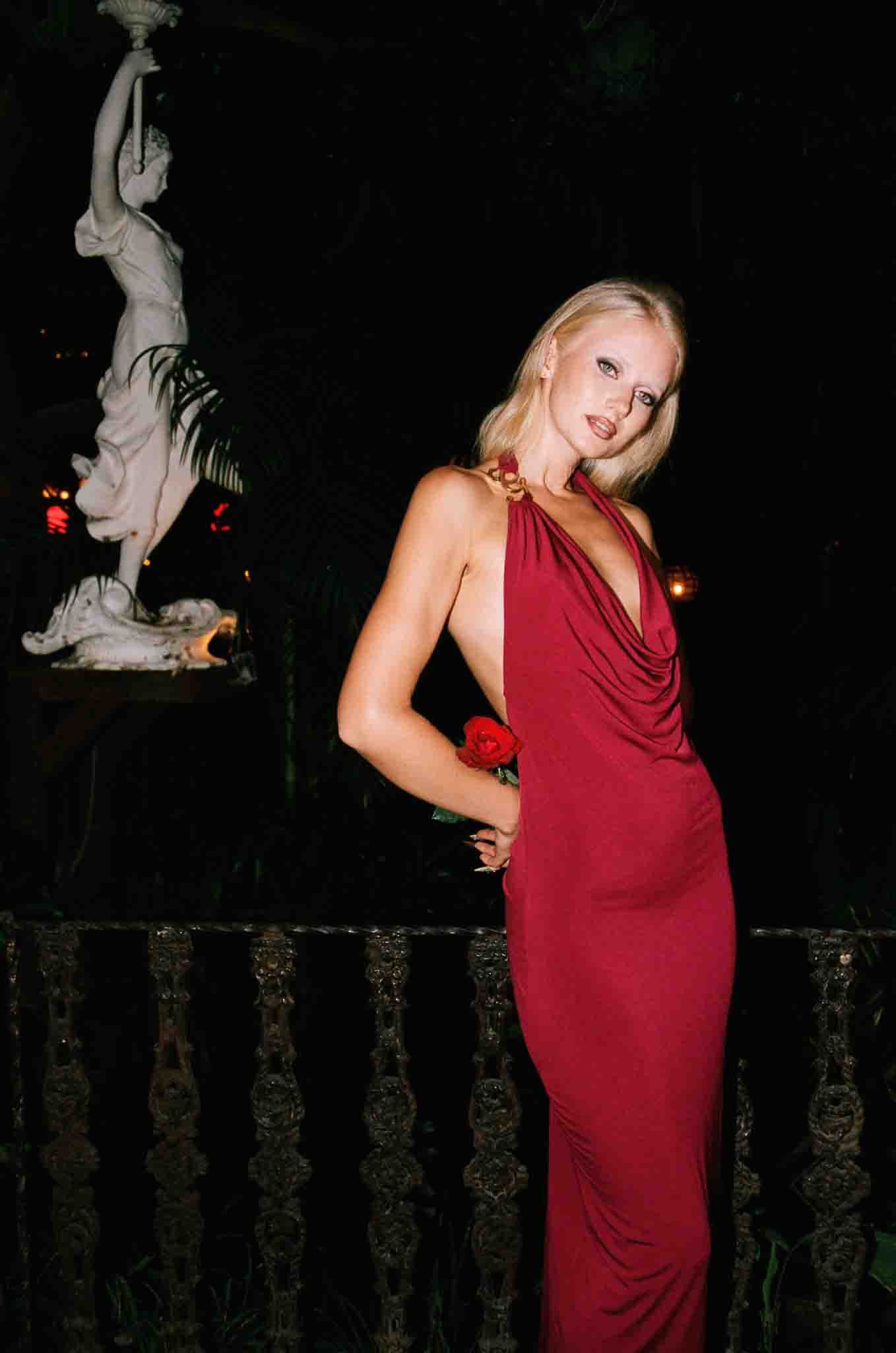 Dark Romance Maxi Dress