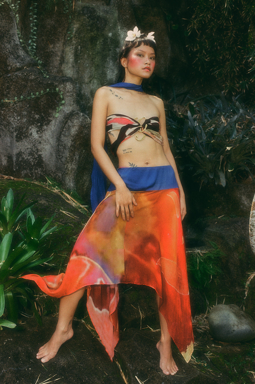Auroras Flare Bandeau Wrap
