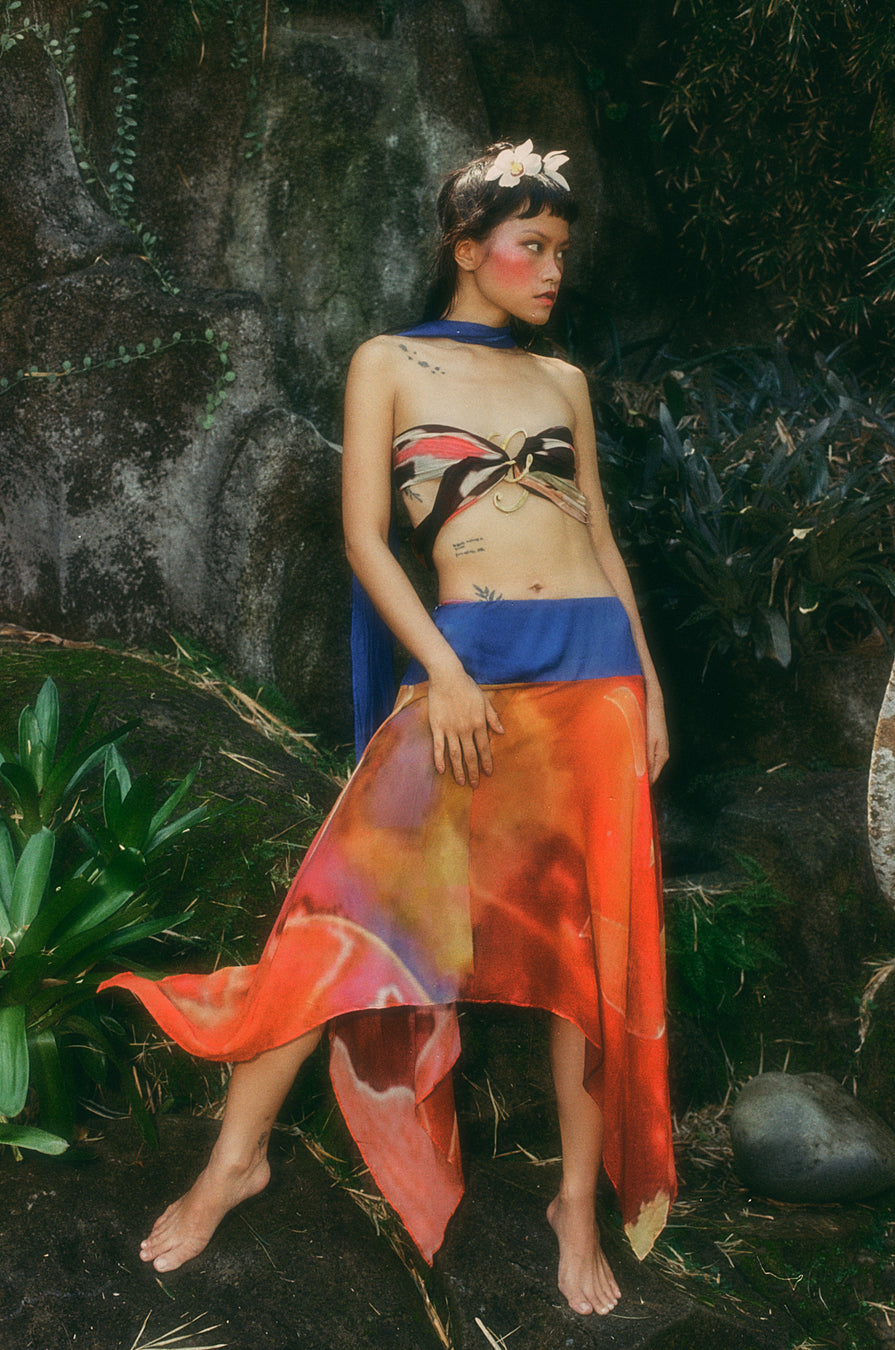 Auroras Flare Bandeau Wrap