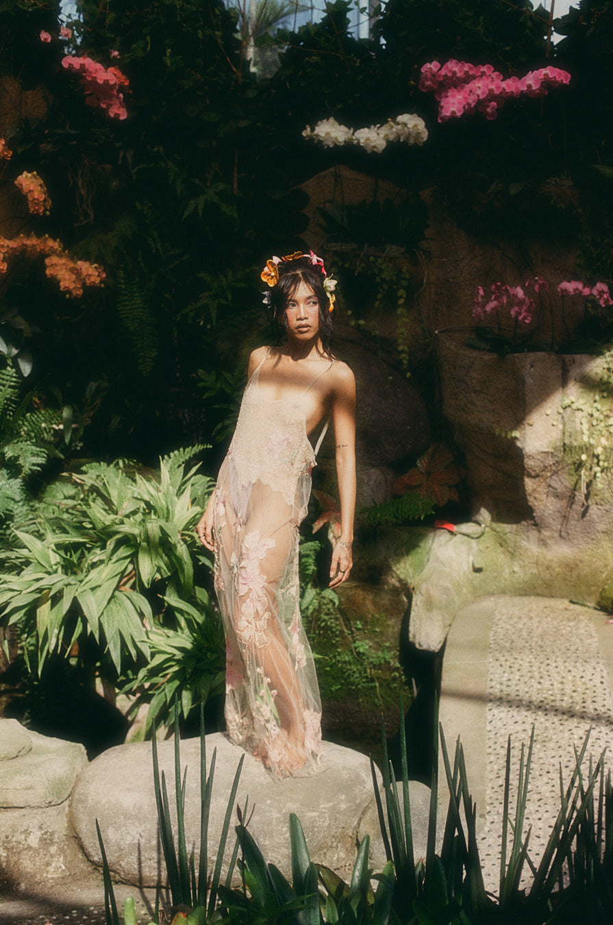 Dear Dahlia Embellished Dress
