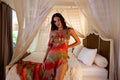 Gaia Goddess of the Sun Silk Dress
