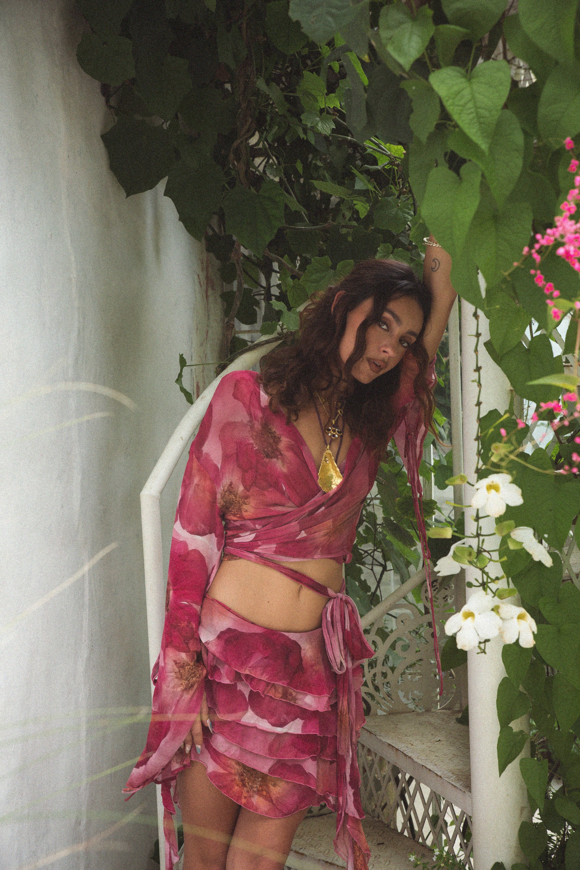 Kiss From A Rose Wrap Crop