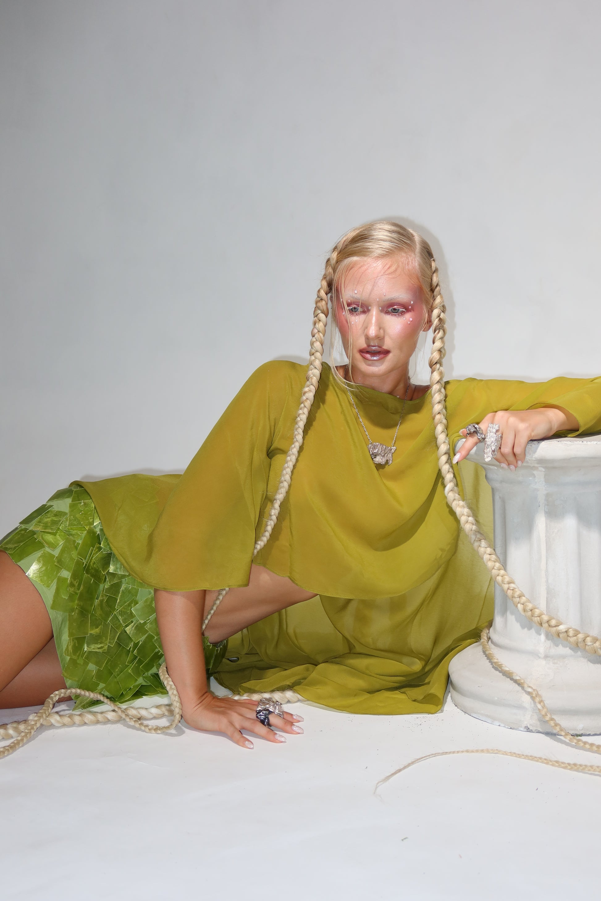 Marina Verde Seashell Skirt