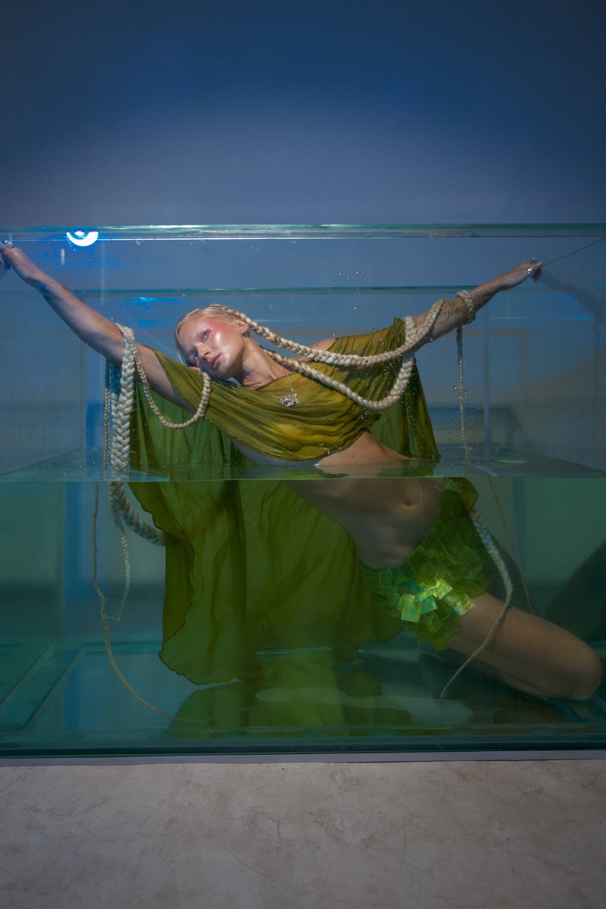 Marina Verde Seashell Skirt