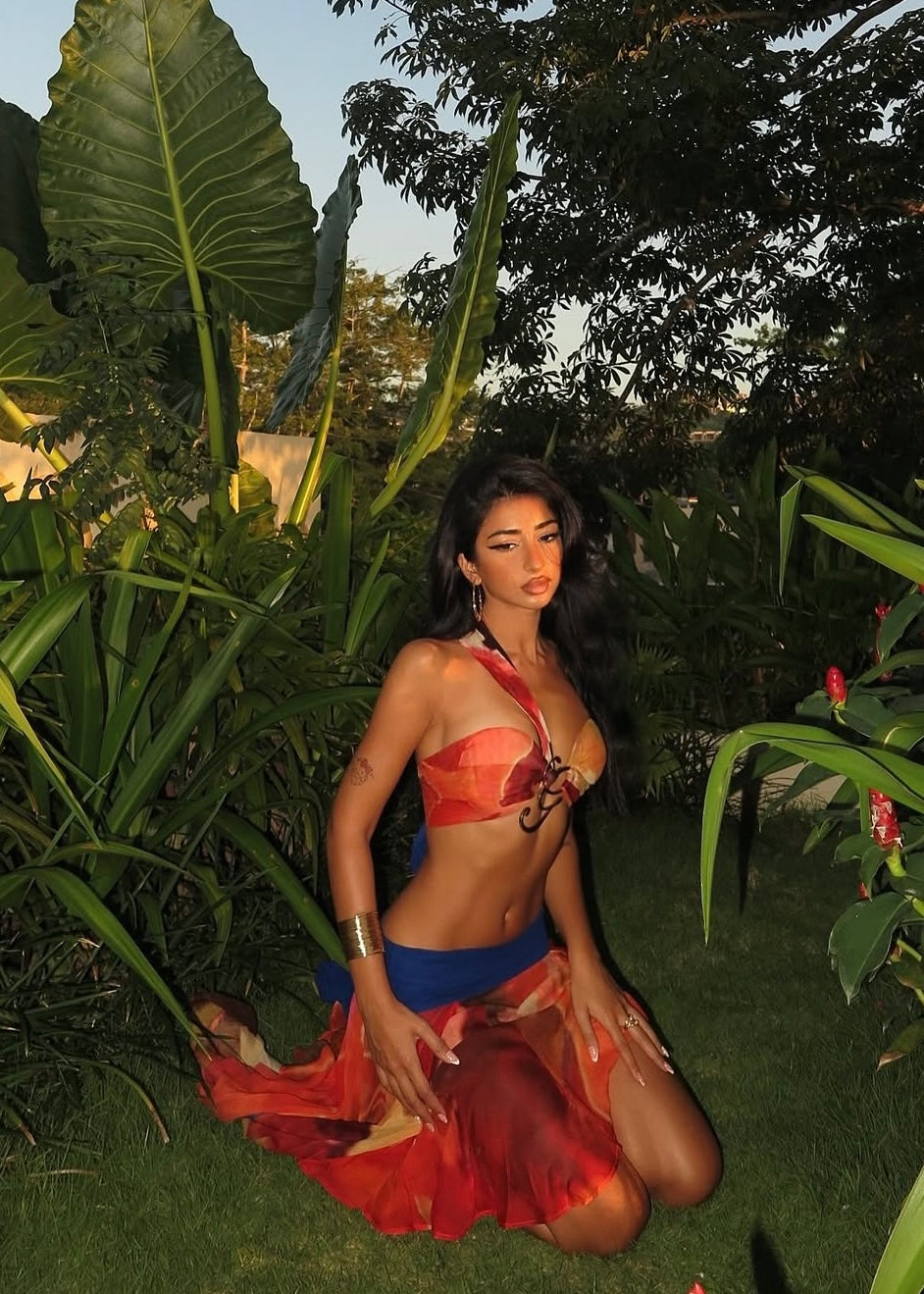 Auroras Flare Bandeau Wrap