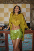 Marina Verde Seashell Skirt