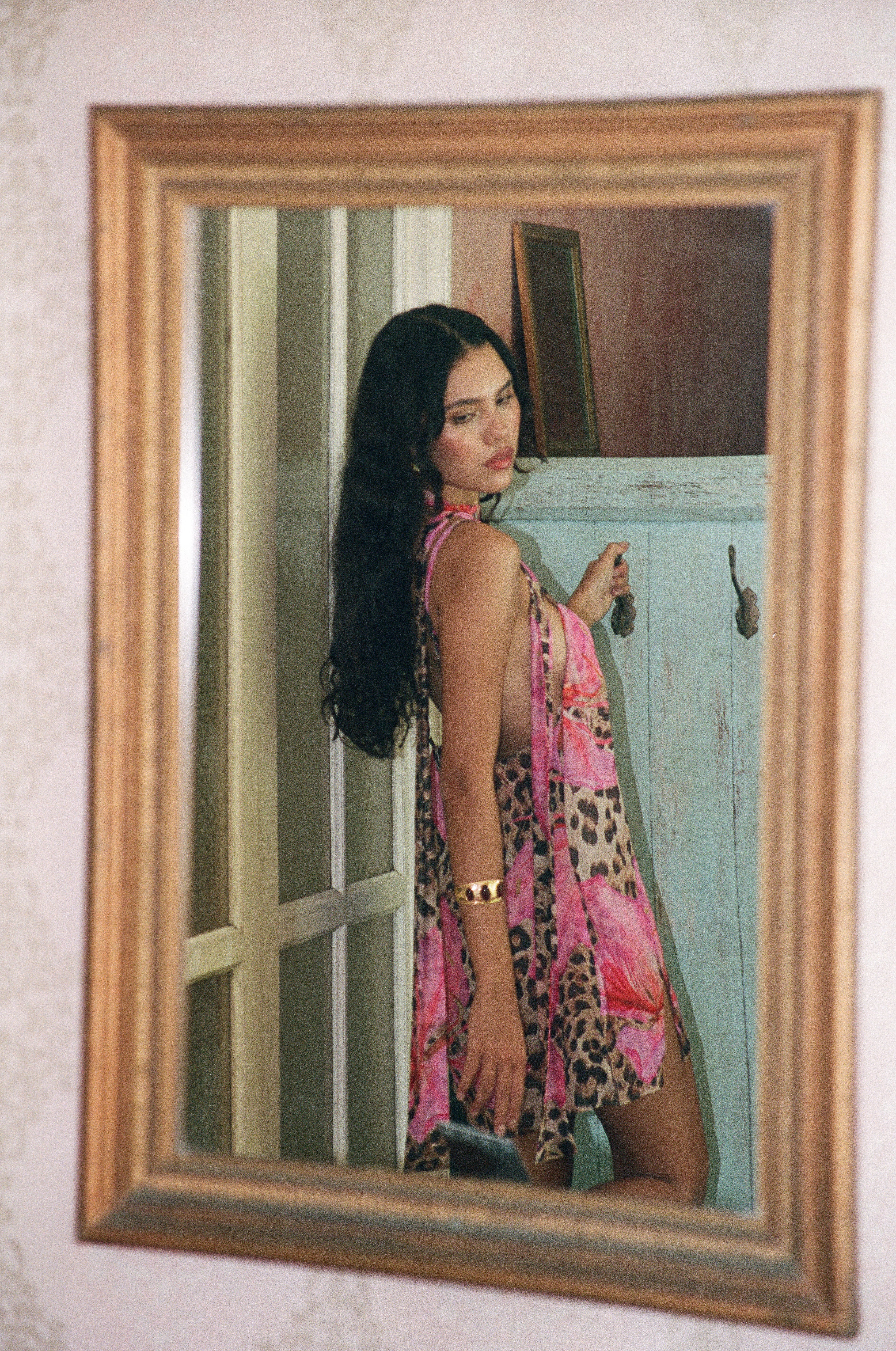 Made You Wink slip dress