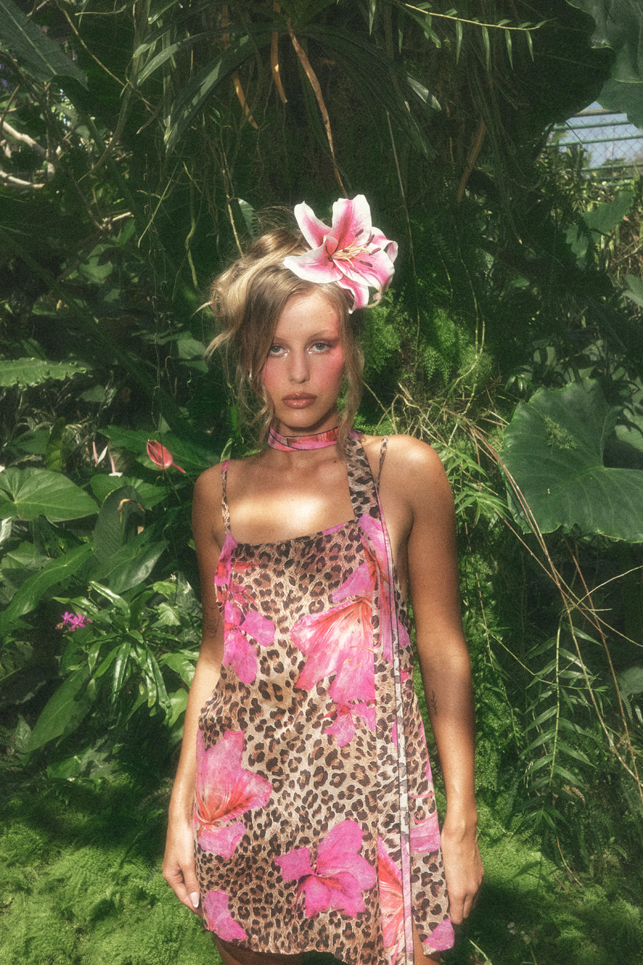 Made You Wink slip dress