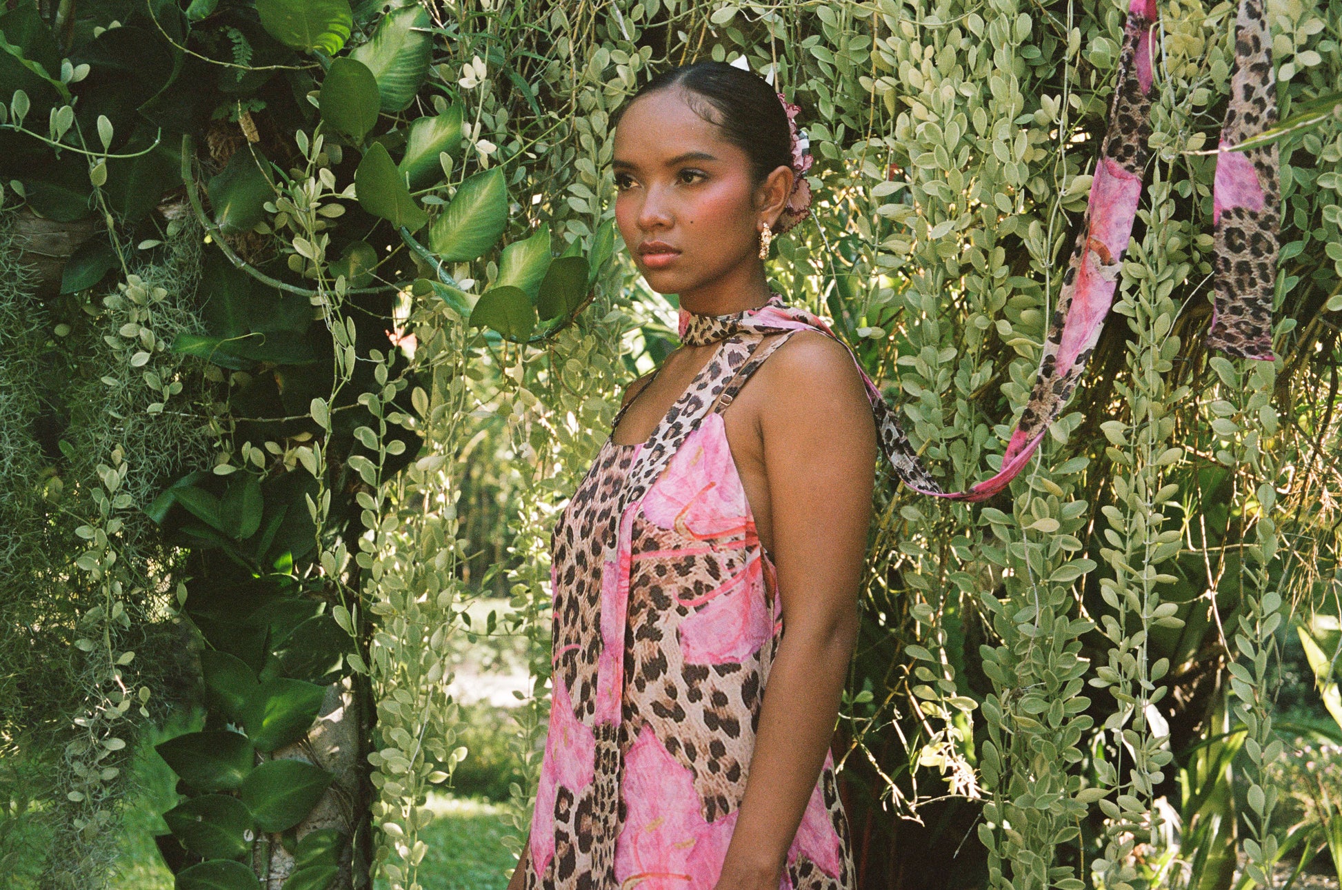 Made You Wink slip dress