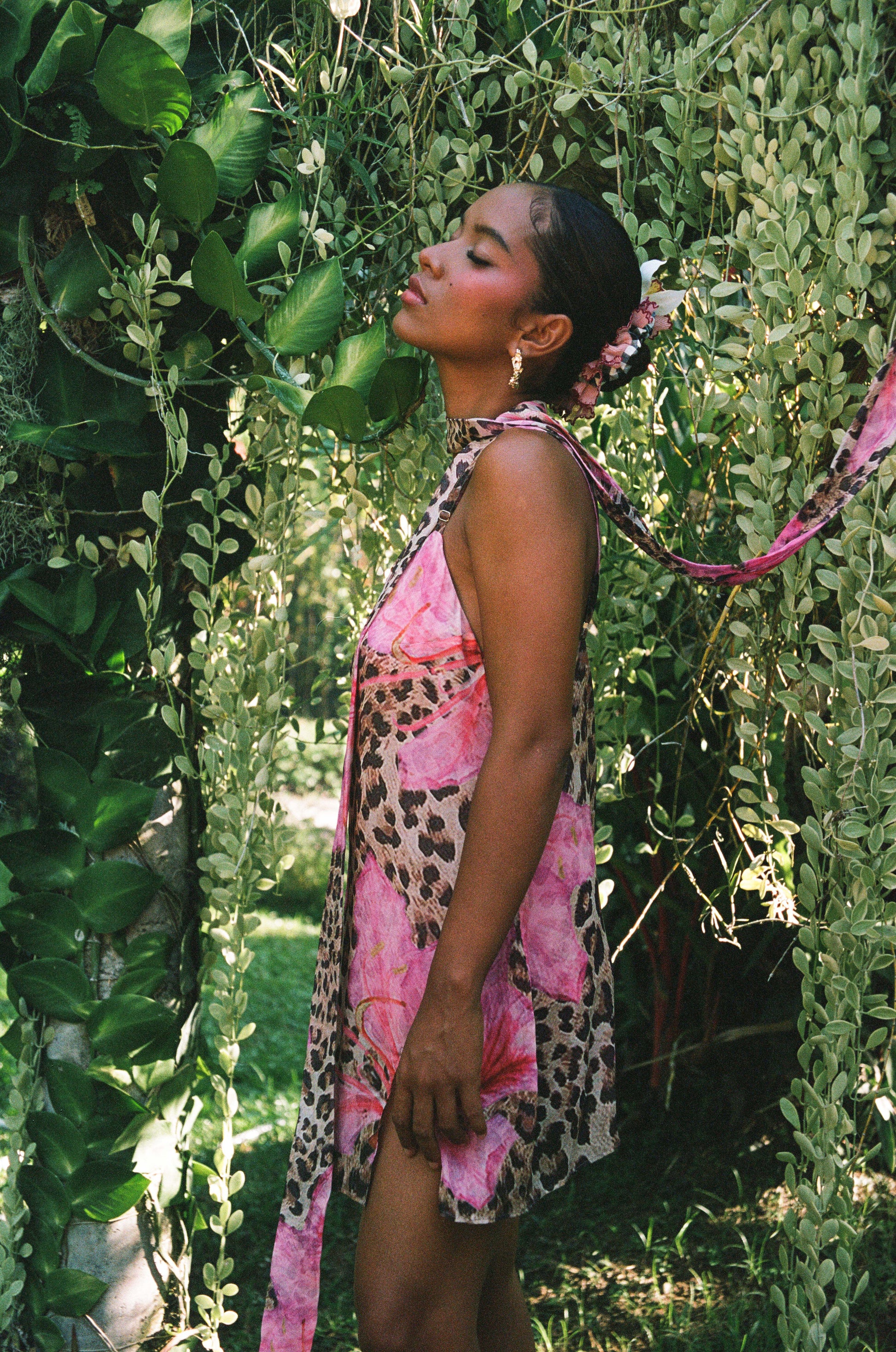 Made You Wink slip dress