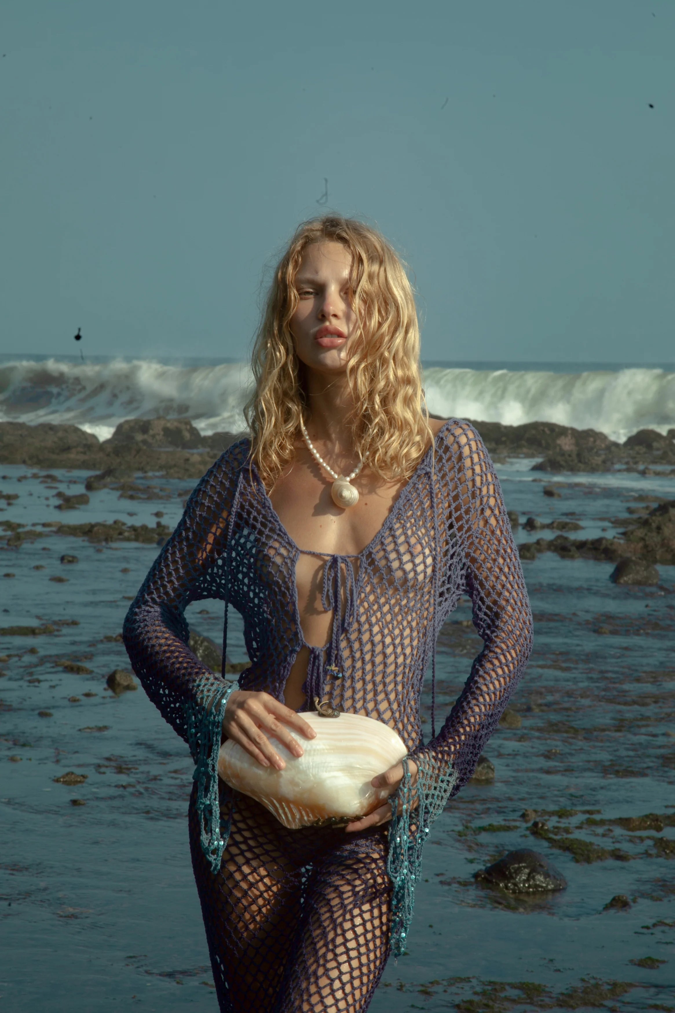 Sea Gypsy Crochet Dress