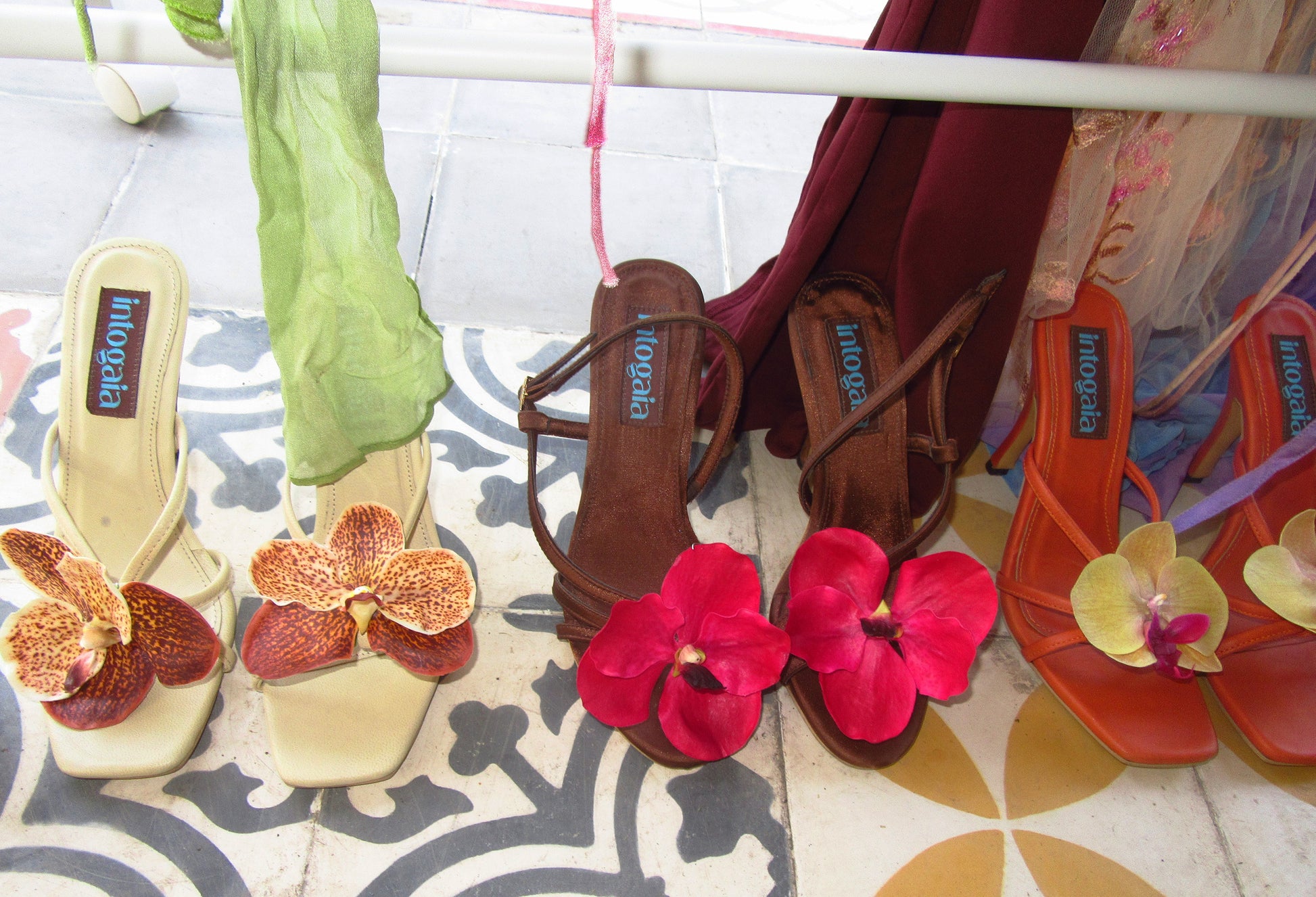 Orchids of Serendipity Stilettos