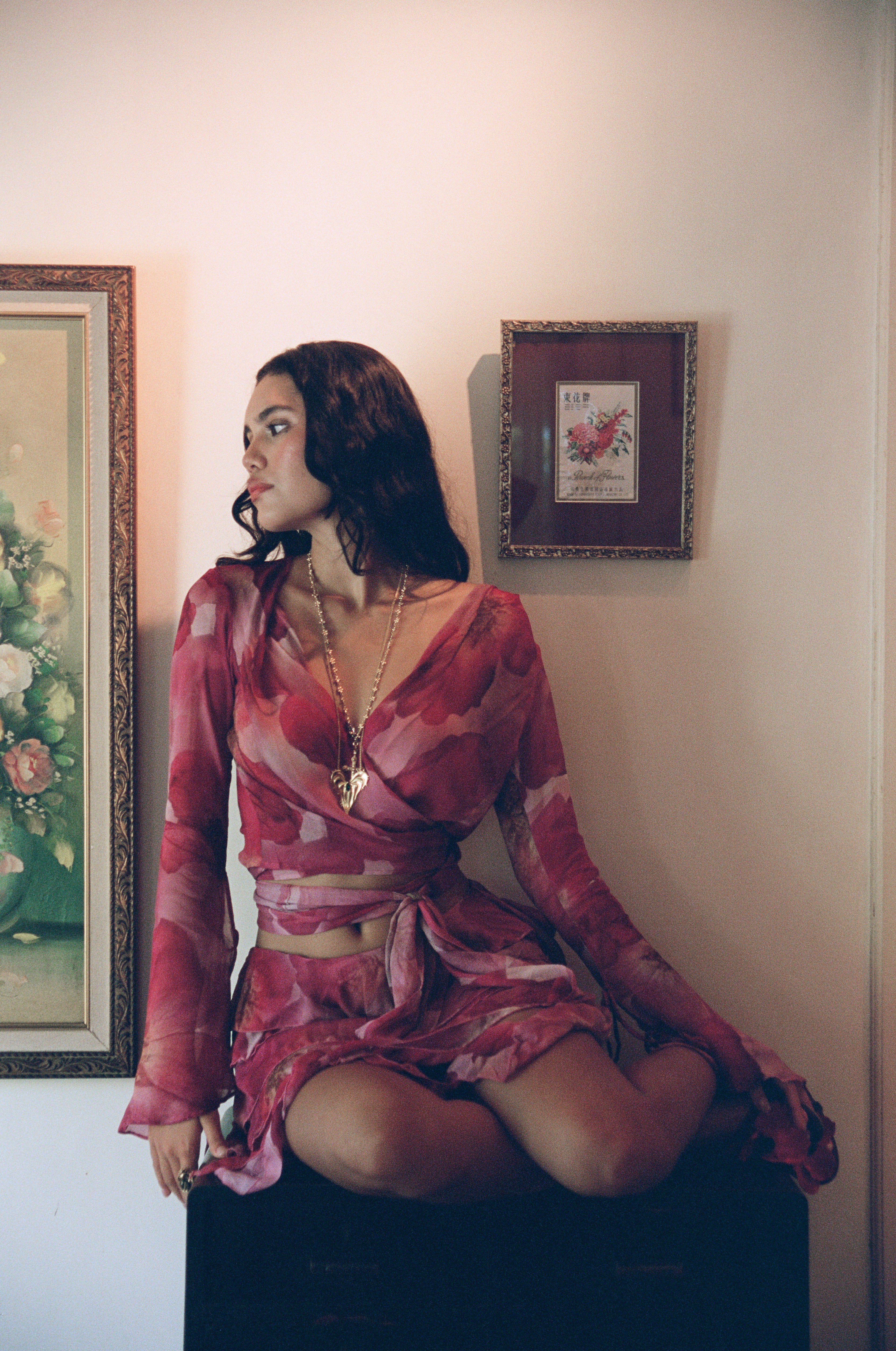 Kiss From A Rose Wrap Crop