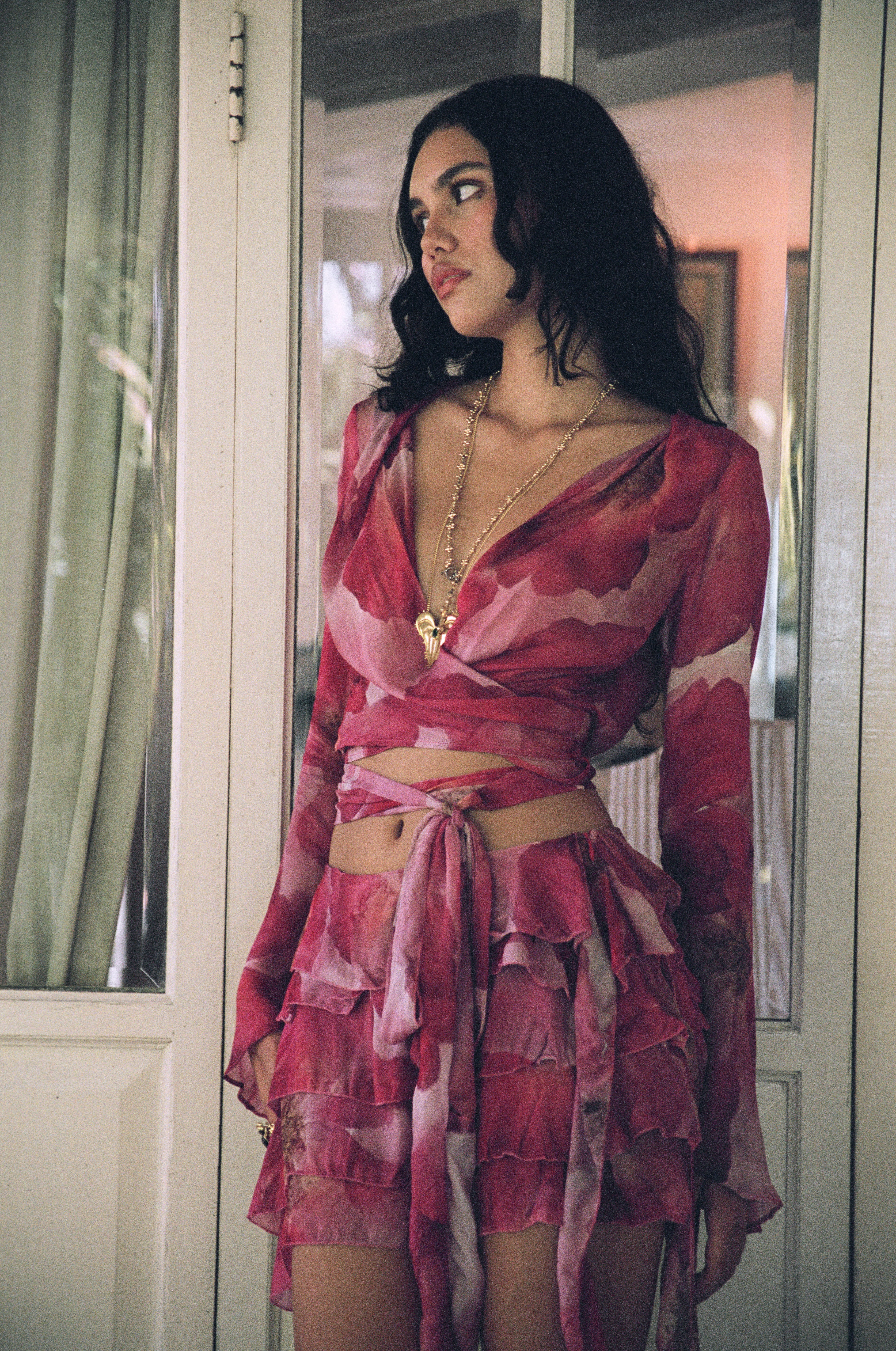 Kiss From A Rose Wrap Crop