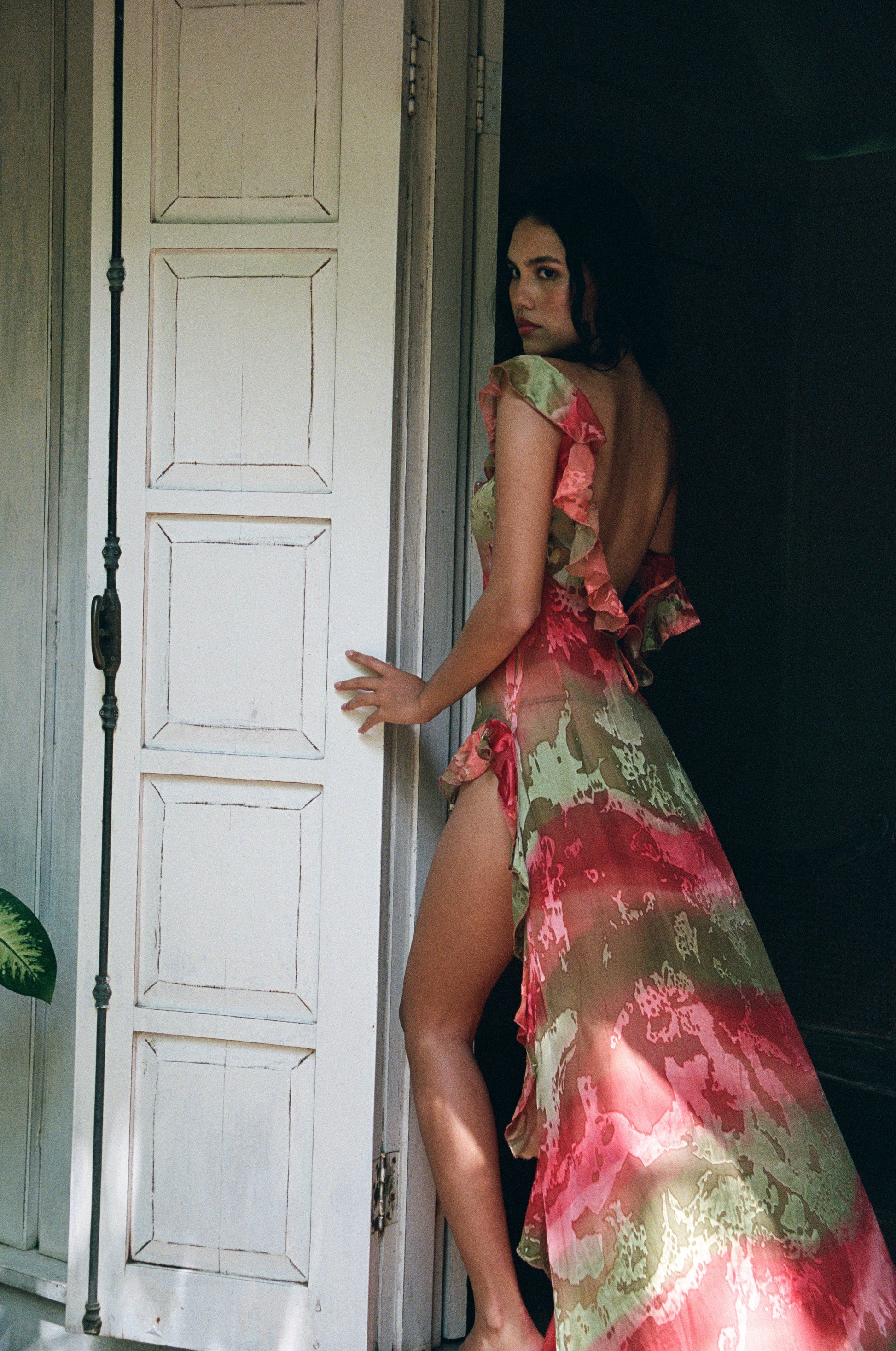 Gaia Goddess of the Sun Silk Dress