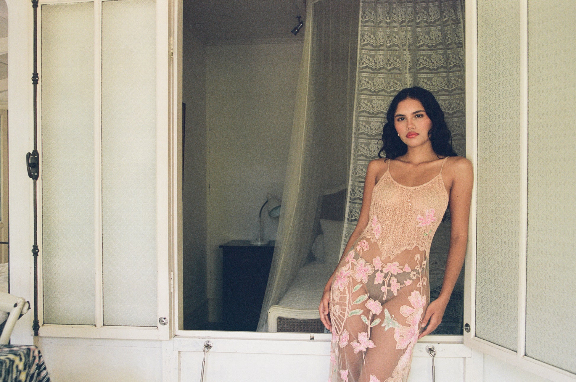 Dear Dahlia Embellished Dress