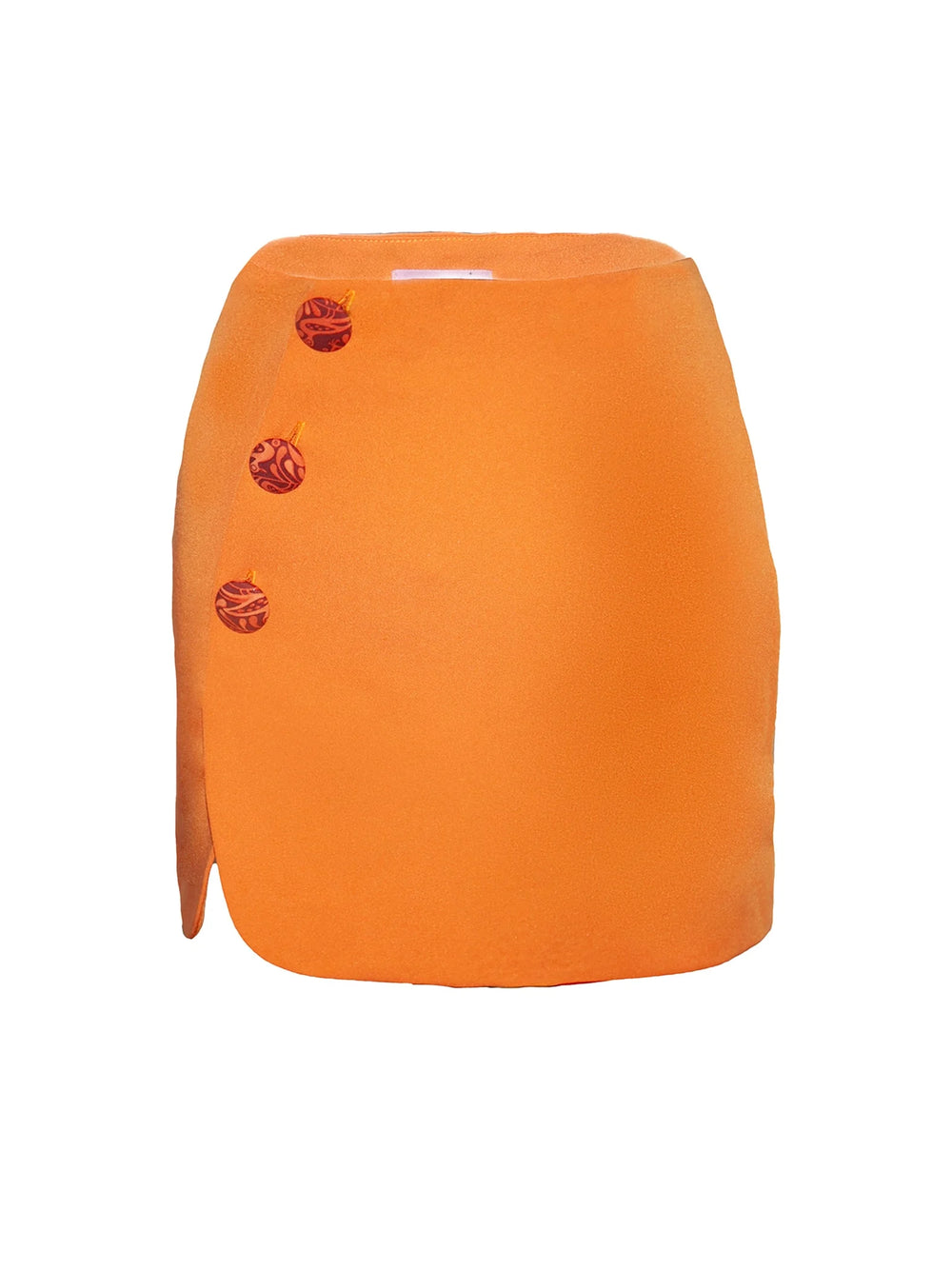 Go Your Own Way Co Ord Skirt - Retro Orange