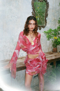 Kiss From A Rose Frill Skirt