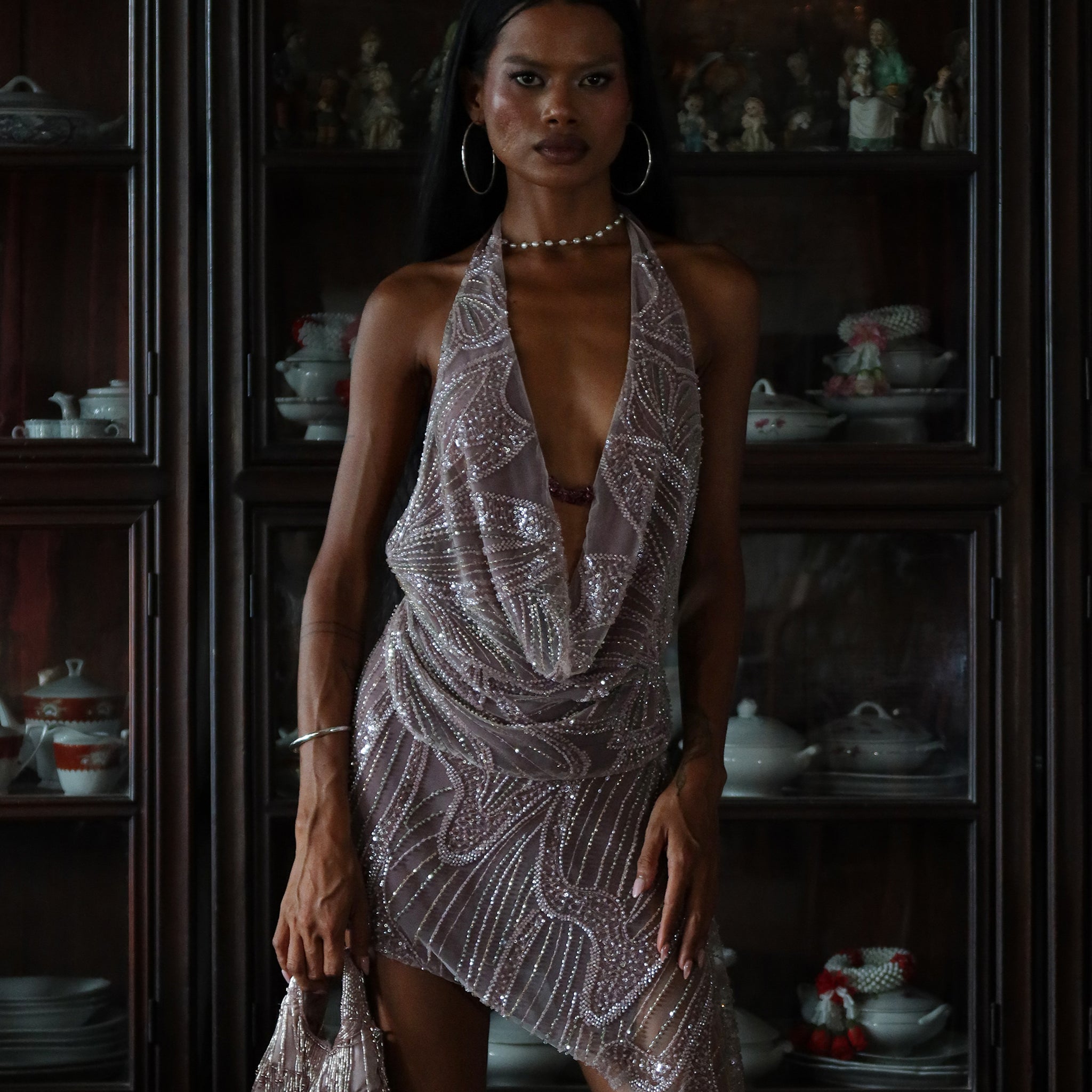 Amétrine Embellished Top