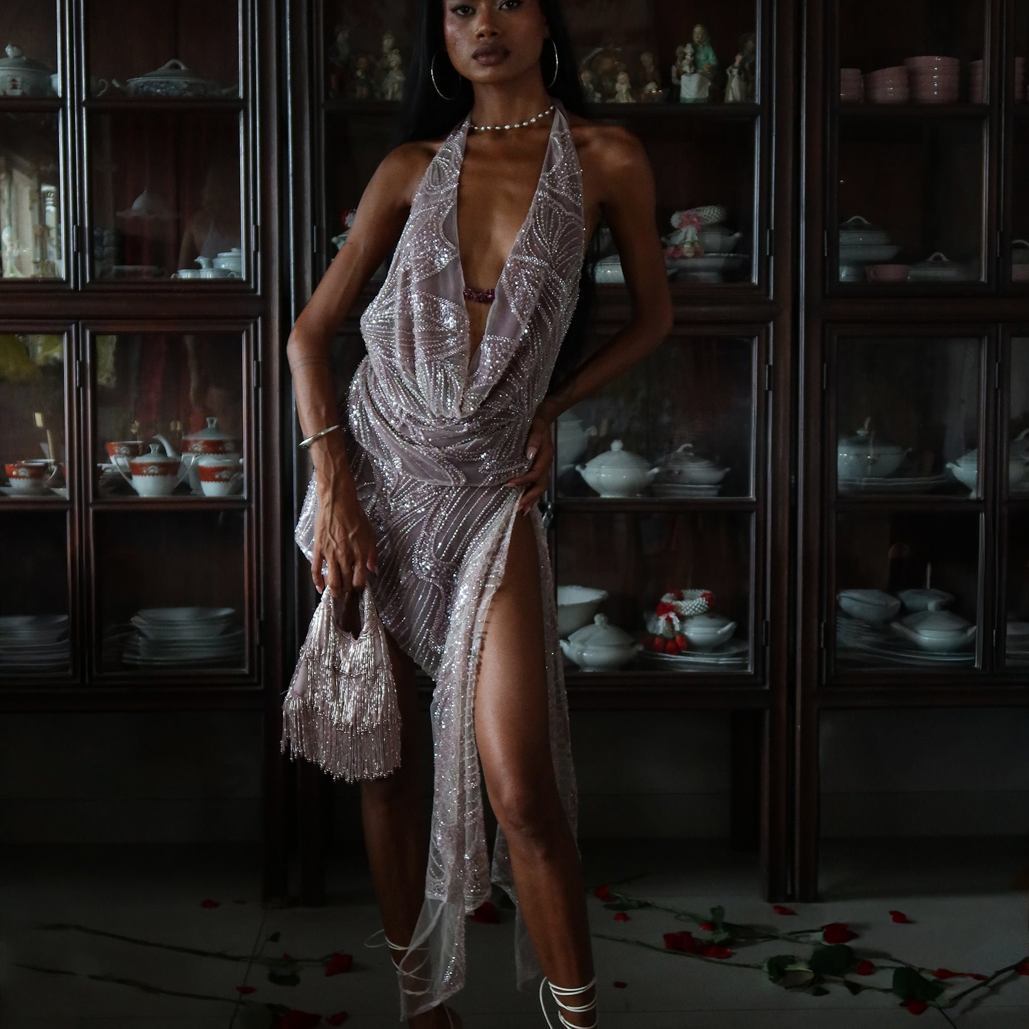 Amétrine Embellished Skirt