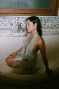 Aquamarine Embellished Top