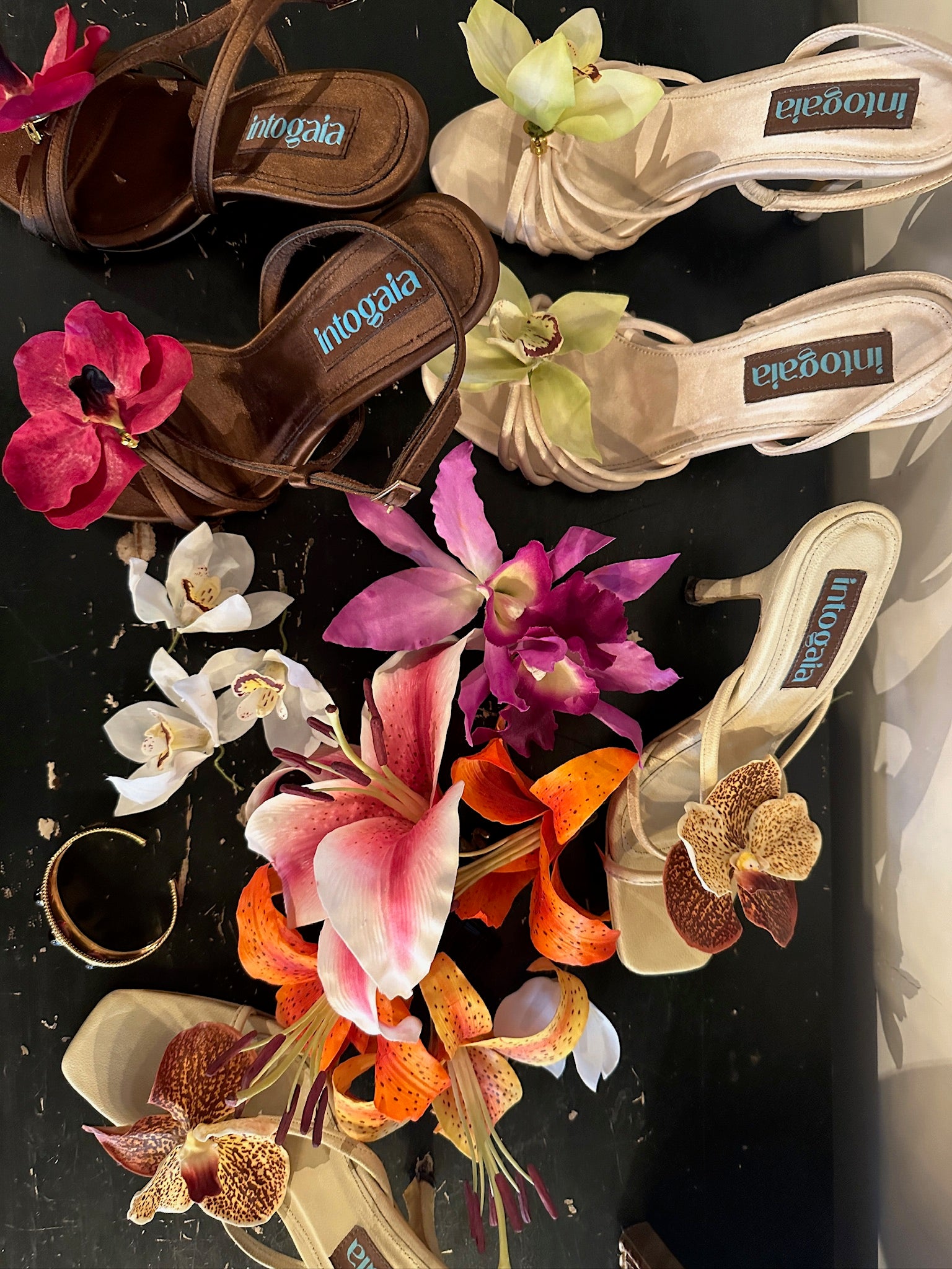 Orchids of Serendipity Stilettos