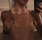 Orchids Delight Genuine Pearl Necklaces