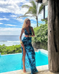 Pisces Moon Silk Dress