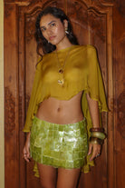 Marina Verde Seashell Skirt