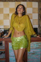 Marina Verde Seashell Skirt
