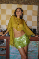 Marina Verde Seashell Skirt