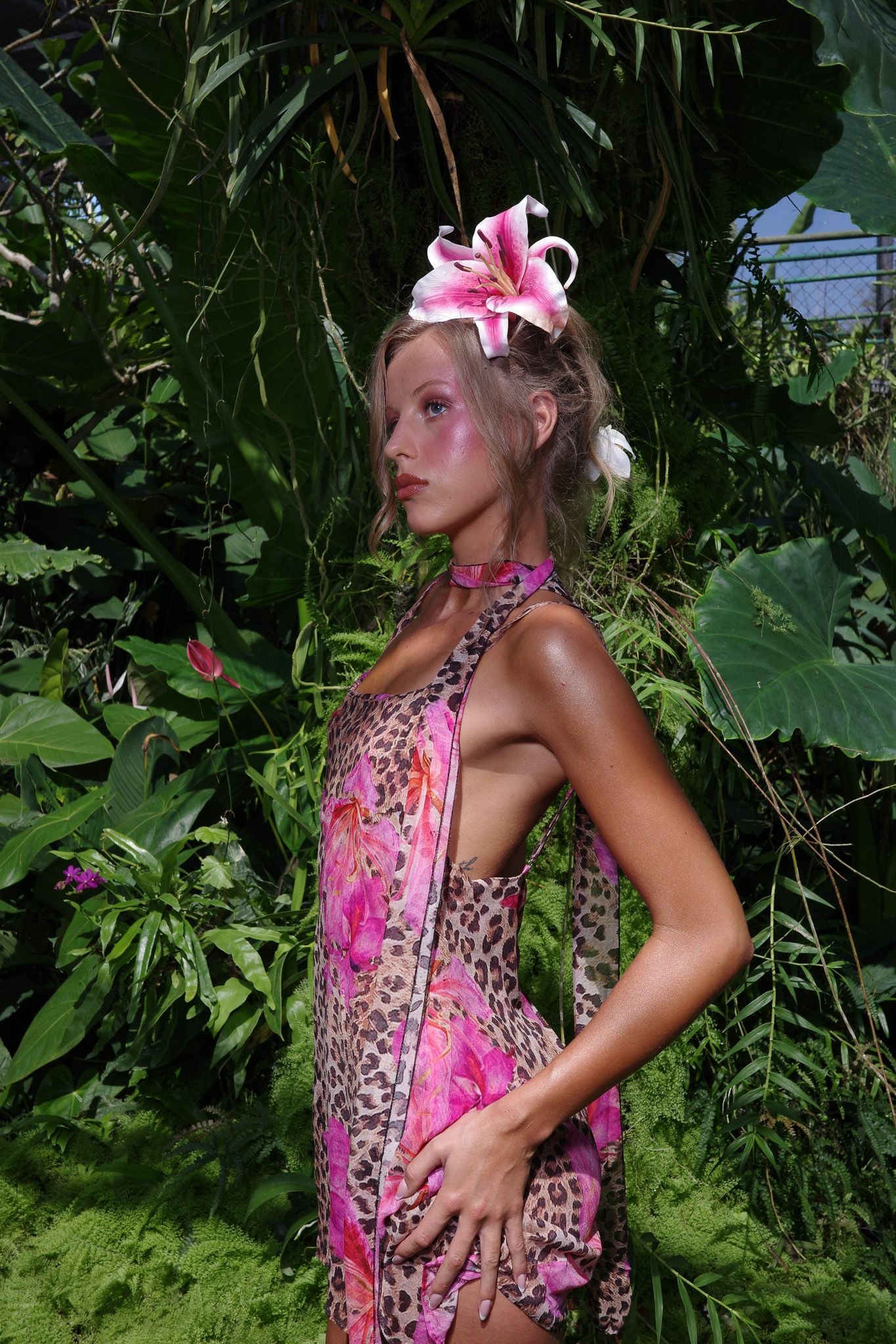 Made You Wink slip dress