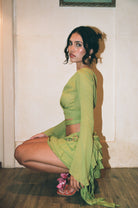 Lima Bima Frill Wrap Crop