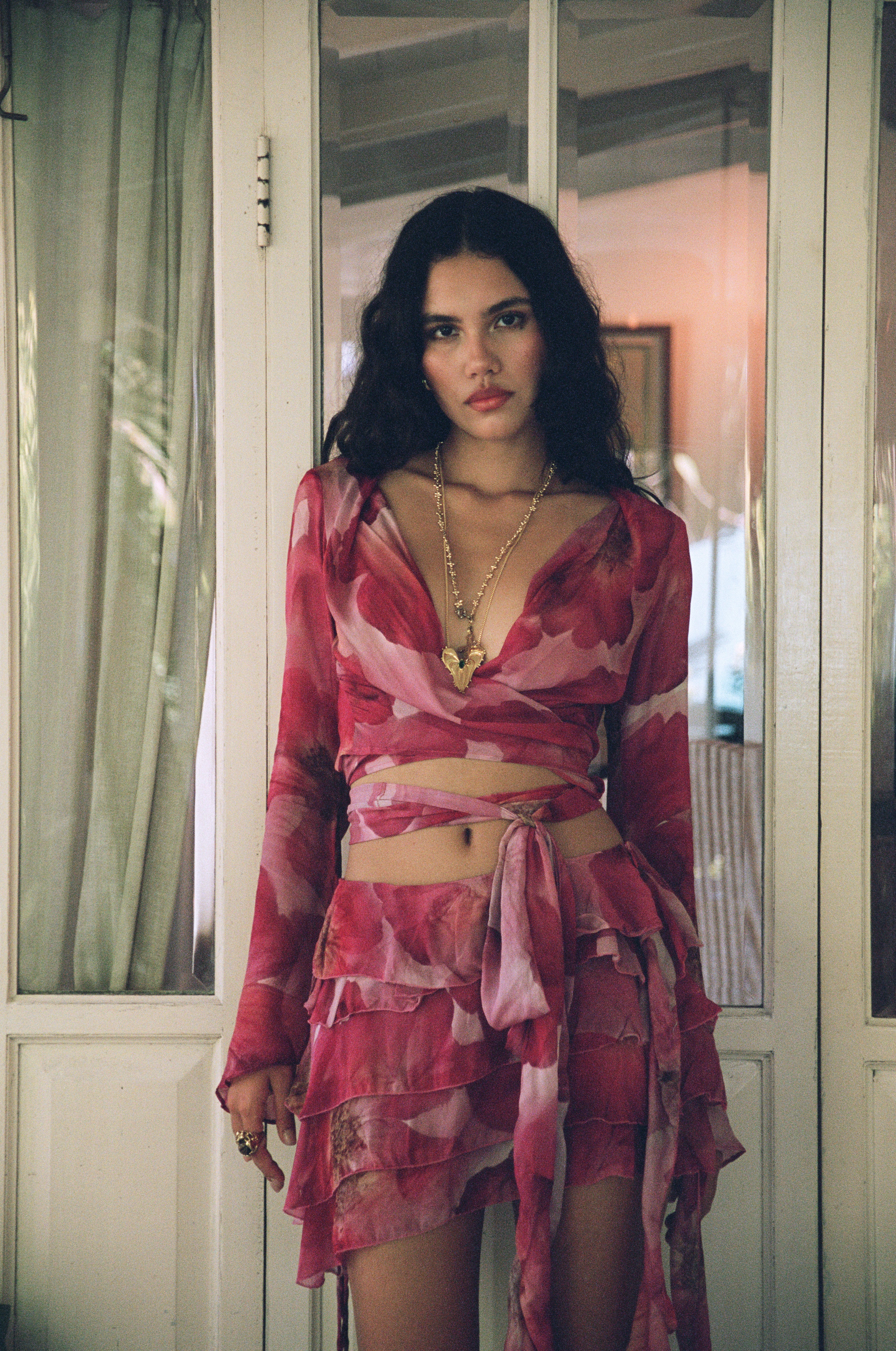 Kiss From A Rose Wrap Crop