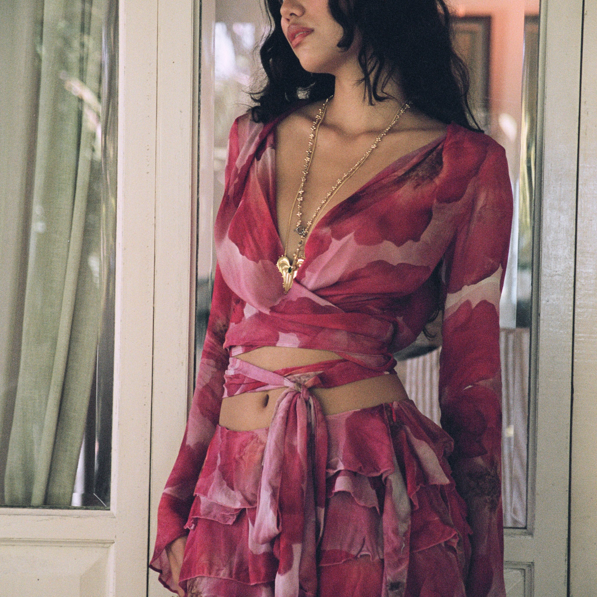 Kiss From A Rose Frill Skirt