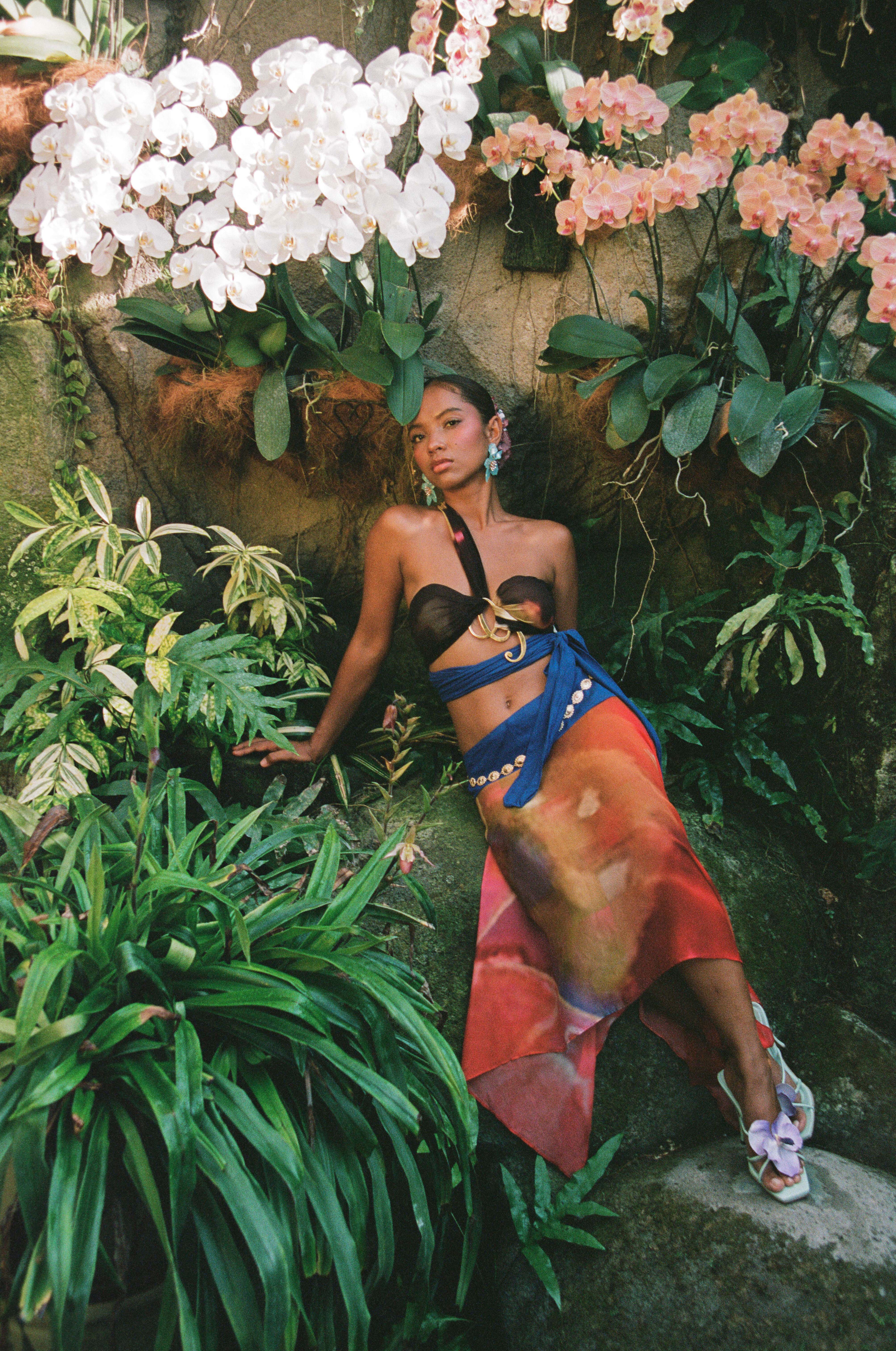 Auroras Flare Bandeau Wrap