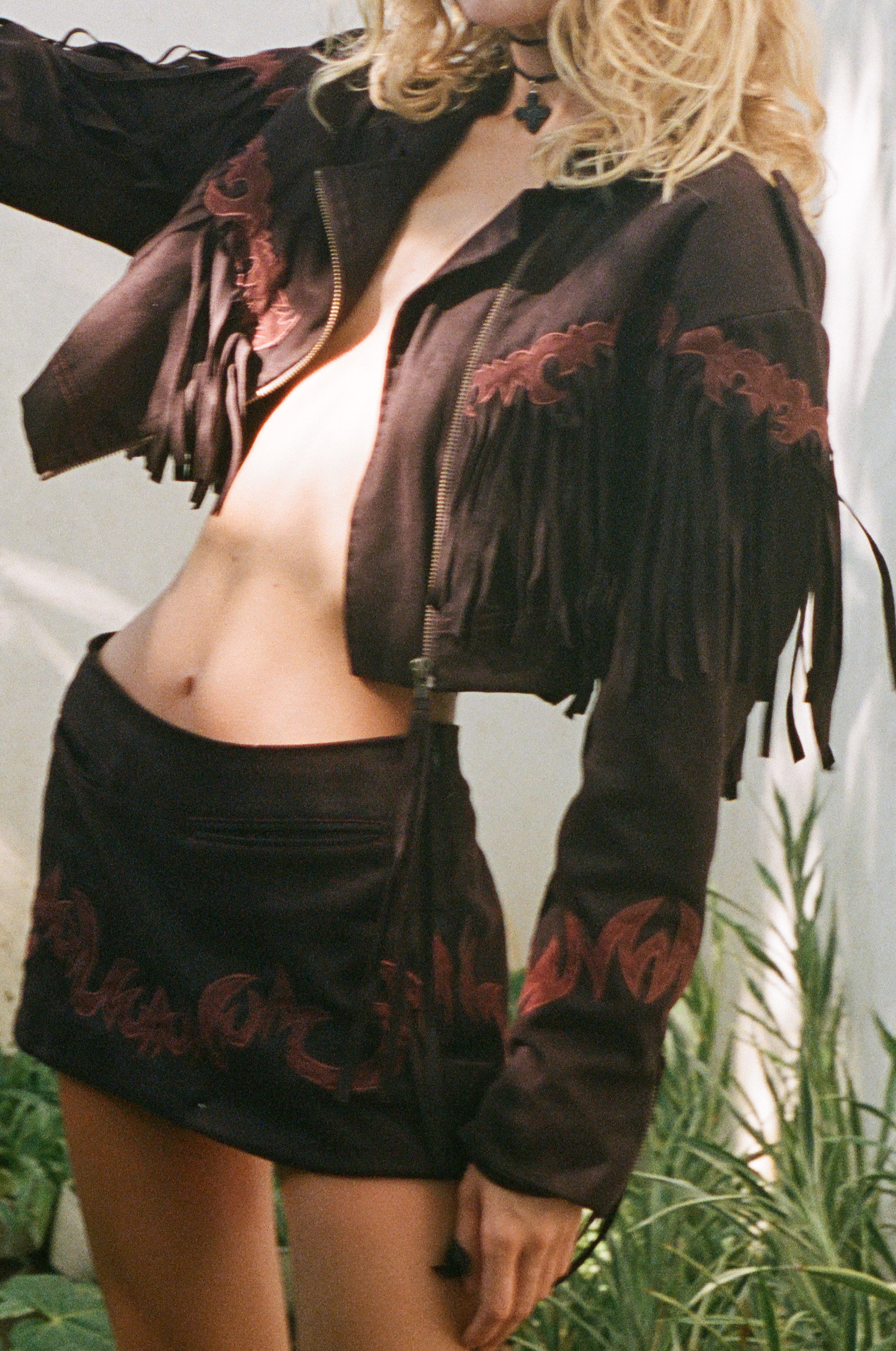 Cosmic Feelings Tassel Jacket