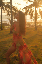 Gaia Goddess of the Sun Silk Dress