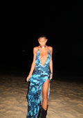 Pisces Moon Silk Dress