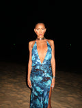 Pisces Moon Silk Dress